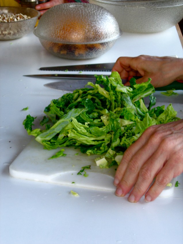 The real joy of cooking: feeding 80 people who are facing their minds.